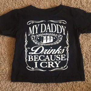 Jack Daniels style western cowgirl shirt child